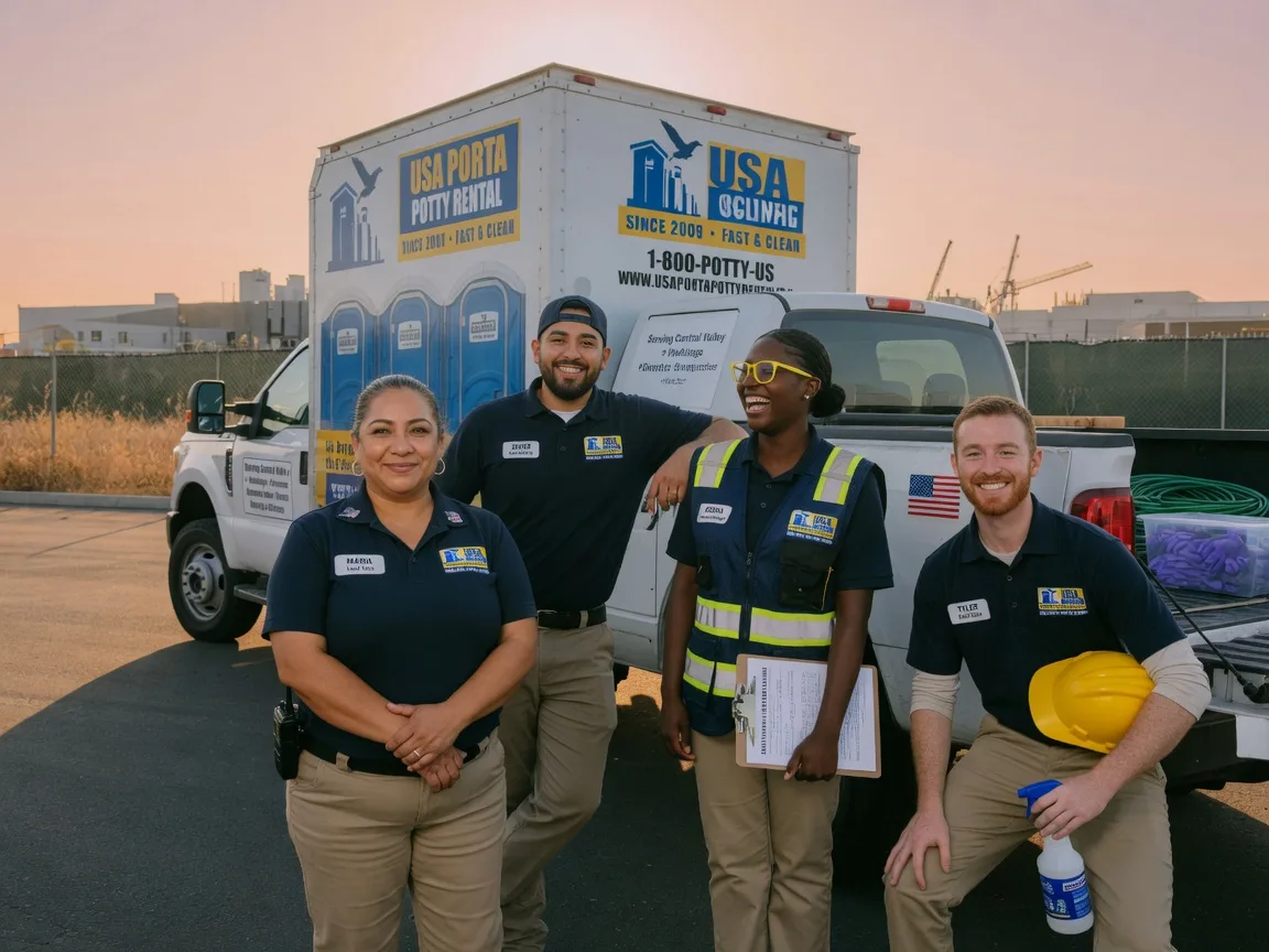 Portable Toilet Rental company in Sublette, IL